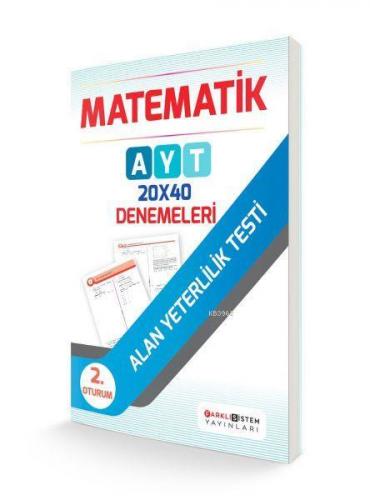 AYT 2. Oturum Matematik 20x40 Denemeleri Kolektif