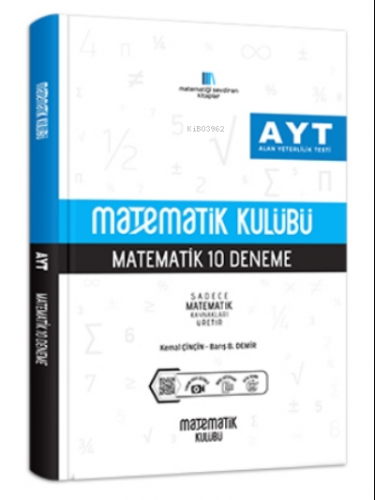 Ayt Matematik 10 Deneme Kemal Çinçin