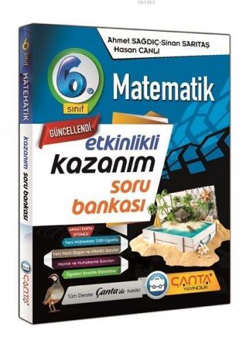 Çanta 6.Sınıf Kazanım Matematik Soru Bankası.