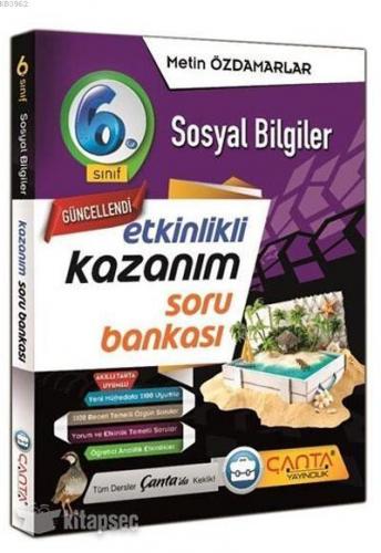 Çanta 6.Sınıf Kazanım Sosyal Bilgiler Soru Bankası