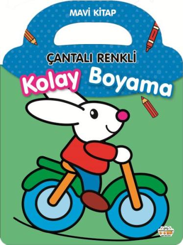 Çantalı Renkli Kolay Boyama- Mavi Kitap Kolektif