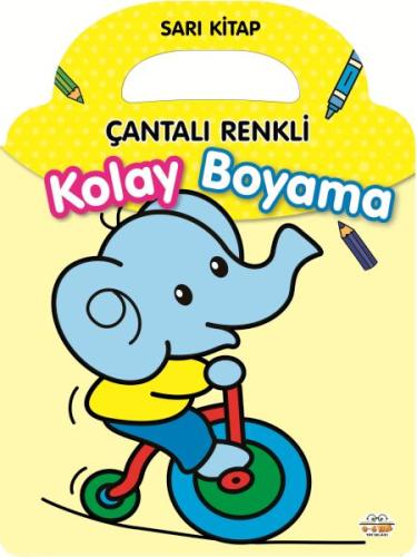 Çantalı Renkli Kolay Boyama- Sarı Kitap Kolektif