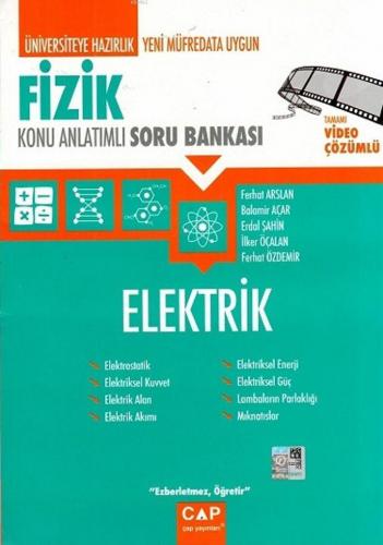 Çap Yayınları Üniversiteye Hazırlık Fizik Elektrik Konu Anlatımlı Soru