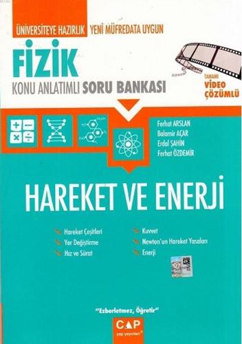 Çap Yayınları Üniversiteye Hazırlık Fizik Hareket ve Enerji Konu Anlat