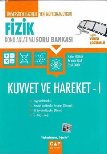 Çap Yayınları Üniversiteye Hazırlık Fizik Kuvvet ve Hareket 1 Konu Anl