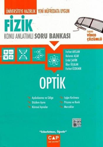 Çap Yayınları Üniversiteye Hazırlık Fizik Optik Konu Anlatımlı Soru Ba