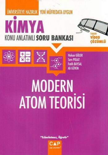 Çap Yayınları Üniversiteye Hazırlık Kimya Modern Atom Teorisi Konu Anl