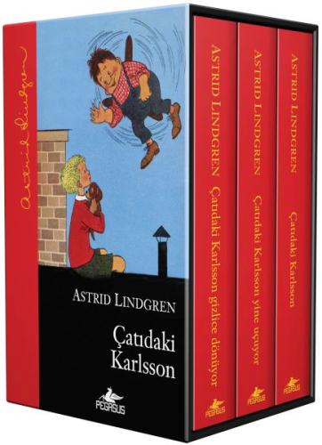 Çatıdaki Karlsson Serisi Kutulu Özel Set - (3 Kitap) – Ciltli Astrıd L