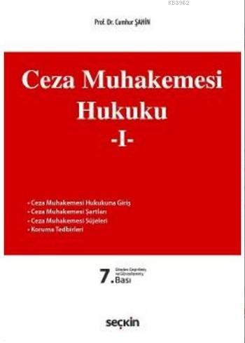 Ceza Muhakemesi Hukuku 1 Cumhur Şahin