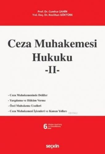 Ceza Muhakemesi Hukuku-2 Neslihan Göktürk