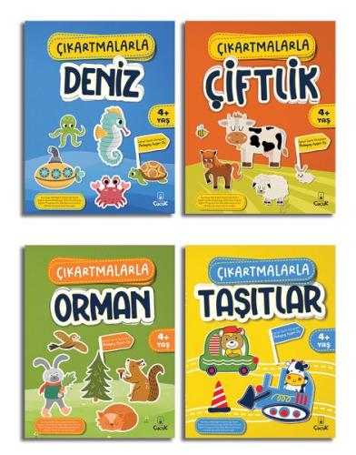 Çıkartmalarla Etkinlik Serisi (4Kitap) Kolektıf