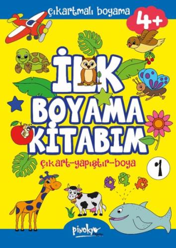 Çıkartmalı İlk Boyama Kitabım 4+ Yaş-1 Buçe Dayı