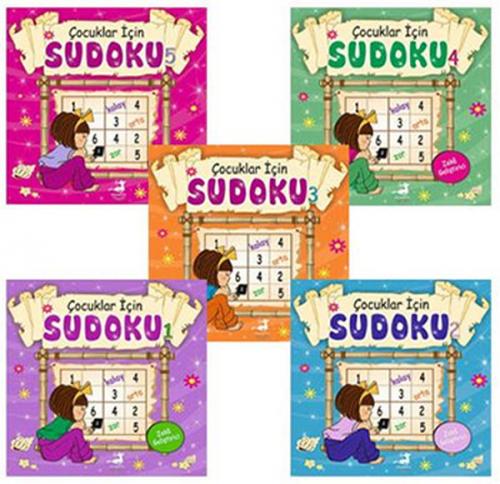 Çocuklar İçin Sudoku Seti - 5 Kitap Takım Kolektif