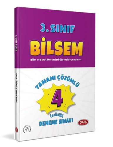 Data Bilsem 3. Sınıf Tamamı Çözümlü 4 Fasikül Deneme Sınavı