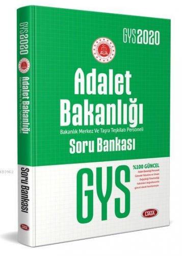 Data Yayınları 2020 GYS Adalet Bakanlığı Bakanlık Merkez ve Taşra Teşk