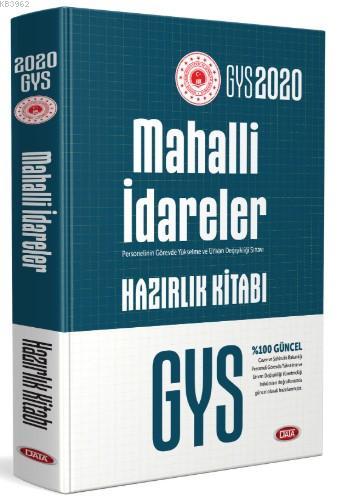 Data Yayınları 2020 GYS Mahalli İdareler Konu Anlatımı Kolektif