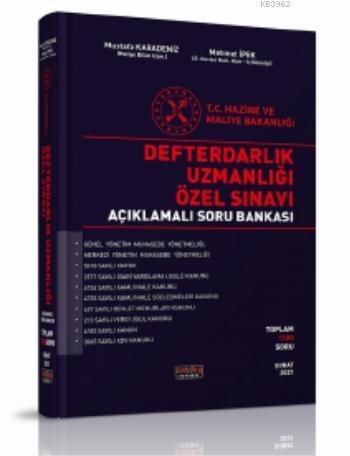 Defterdarlık Uzmanlığı Özel Sınavı Açıklamalı Soru Bankası 2021 Mustaf