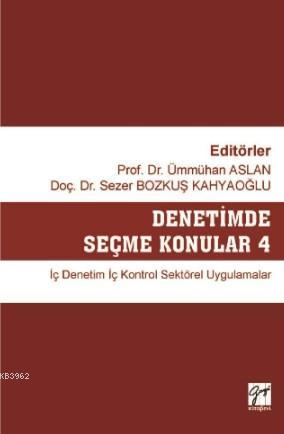 Denetimde Seçme Konular 4 İç Denetim İç Kontrol Sektörel Uygulamalar Ü