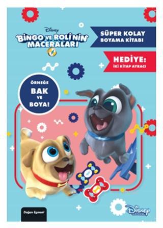 Disney Bingo ve Roli'nin Maceraları - Süper Kolay Boyama Kitabı Kolekt