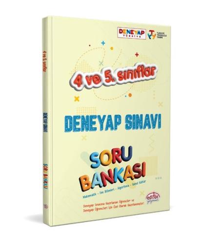 Editör 4 ve 5. Sınıflar Deneyap Sınavı Soru Bankası Komisyon