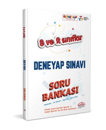 Editör 8 ve 9. Sınıflar Deneyap Sınavı Soru Bankası Komisyon