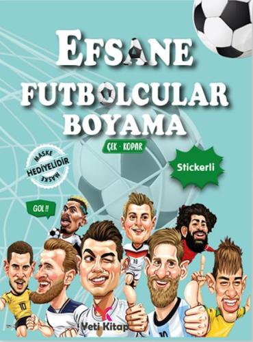 Efsane Futbolcular Boyama Kitabı Feyyaz Ulaş