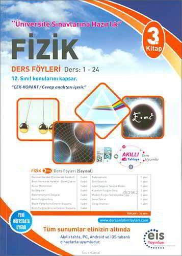 EİS Yayınları YKS Fizik Ders Anlatım Föyleri 3. Kitap EİS Kolektif