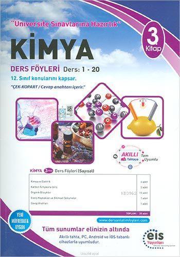 EİS Yayınları YKS Kimya Ders Anlatım Föyleri 3. Kitap EİS Kolektif