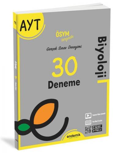 Endemik AYT Biyoloji 30 Deneme Sınavı