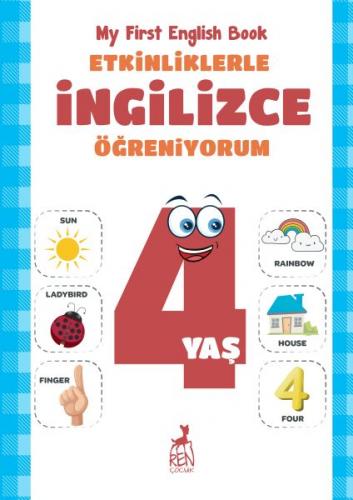 Etkinliklerle İngilizce Öğreniyorum 4 Yaş - My First English Book Merv