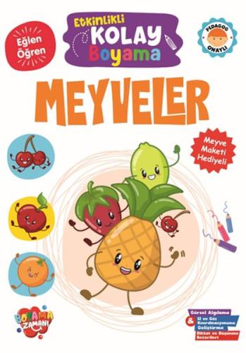 Etkinlikli Kolay Boyama -Meyveler Kolektıf