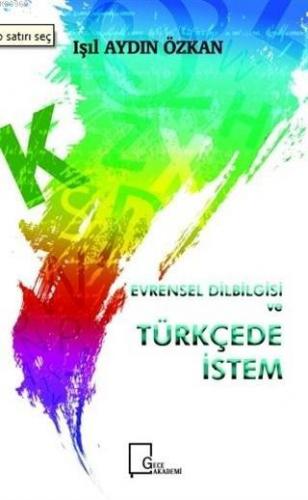 Evrensel Dilbilgisi ve Türkçede İstem Işıl Aydın Özkan