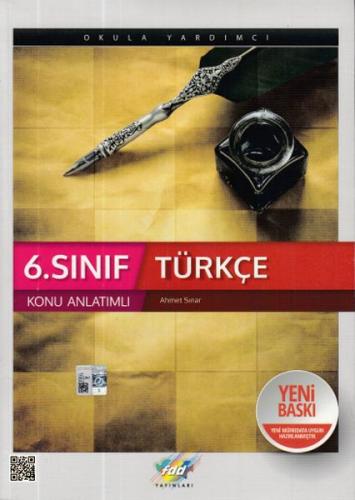 FDD 6. Sınıf Türkçe Konu Anlatımı (Yeni) Ahmet Sınar