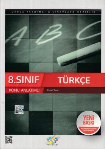 FDD 8. Sınıf Türkçe Konu Anlatımlı (Yeni) Ahmet Sınar