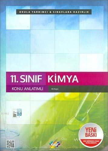 FDD Yayınları 11. Sınıf Kimya Konu Anlatımlı FDD Kolektif