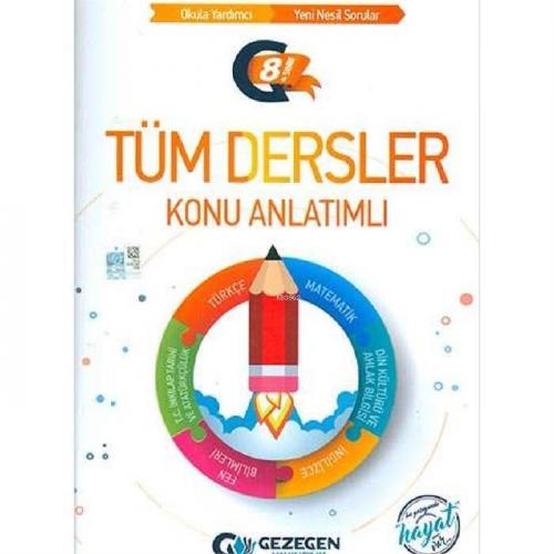 Gezegen Yayınları 8. Sınıf LGS Tüm Dersler Konu Anlatımlı Gezegen