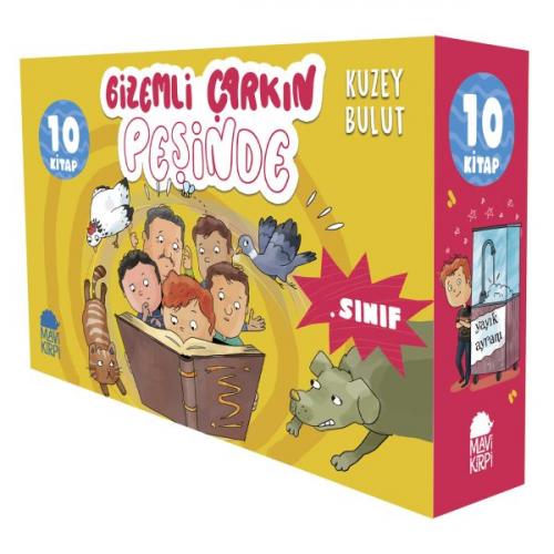 Gizemli Çarkın Peşinde 3. Sınıf Seti - (10 Kitap) Kuzey Bulut