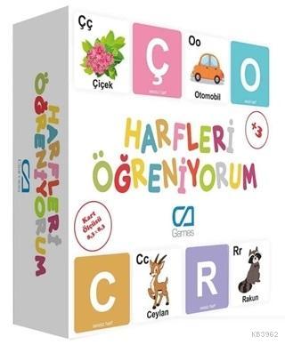 Harfleri Öğreniyorum - Eğitici Oyun Kartları Kolektif