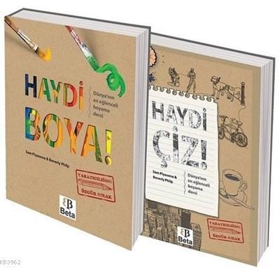 Haydi Boya - Çiz Seti 2 Kitap Kolektif