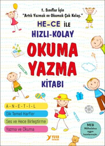 Hece ile Hızlı Kolay Okuma Yazma Kitabı