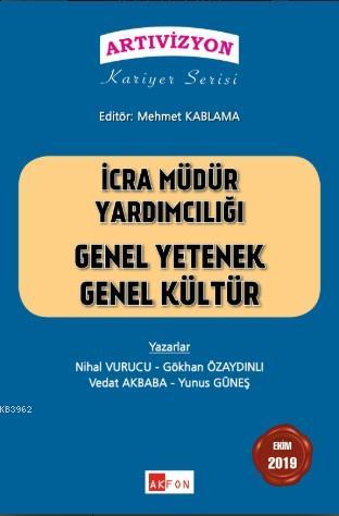 İcra Müdür Yardımcılığı Genel Kültür Genel Yetenek Konu Anlatımlı Çözü