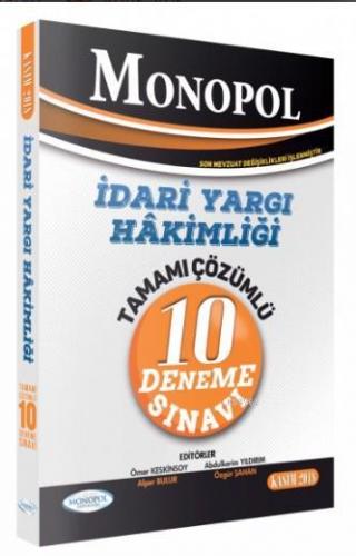 İdari Yargı Hakimliği - Tamamı Çözümlü 10 Deneme Sınavı Kolektif