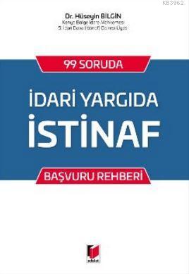 İdari Yargıda İstinaf Hüseyin Bilgin