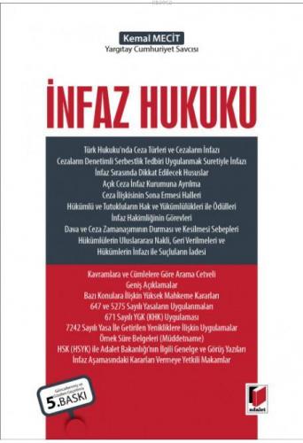 İnfaz Hukuku Kemal Mecit