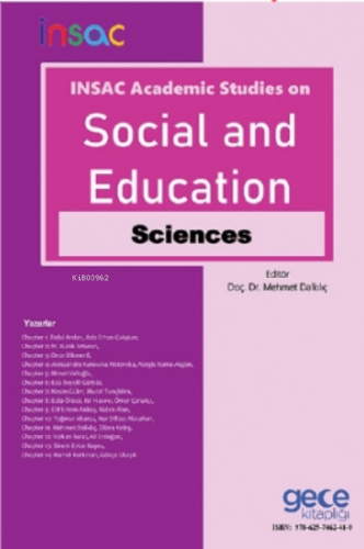 INSAC Academic Studies On Social and Education Sciences Mehmet Dalkılı