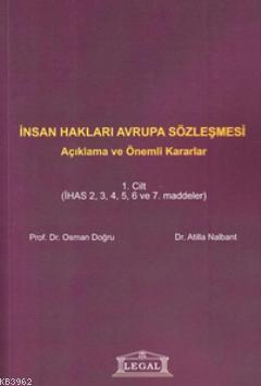 İnsan Hakları Avrupa Sözleşmesi 1 Atilla Nalbant