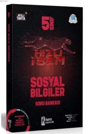 İsem 2021 5 Sınıf Hızlı İsem Sosyal Bilgiler Soru Bankası Halil Ateş