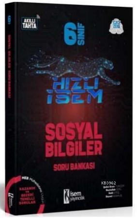 İsem 2021 6 Sınıf Hızlı İsem Sosyal Bilgiler Soru Bankası Halil Ateş