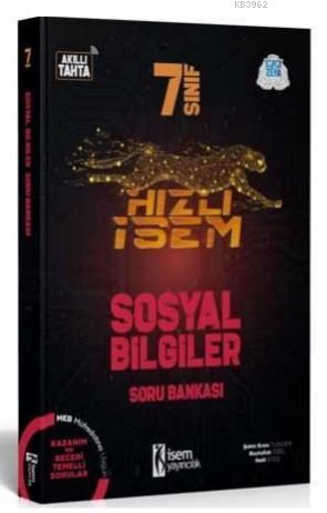 İsem 2021 7 Sınıf Hızlı İsem Sosyal Bilgiler Soru Bankası Halil Ateş