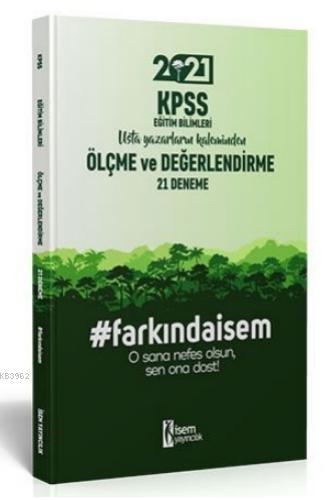 İsem 2021 KPSS Eğitim Bilimleri Ölçme ve Değerlendirme 21 Deneme Tufan